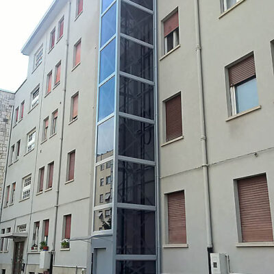 ascensore per carrozzine condominio pordenone